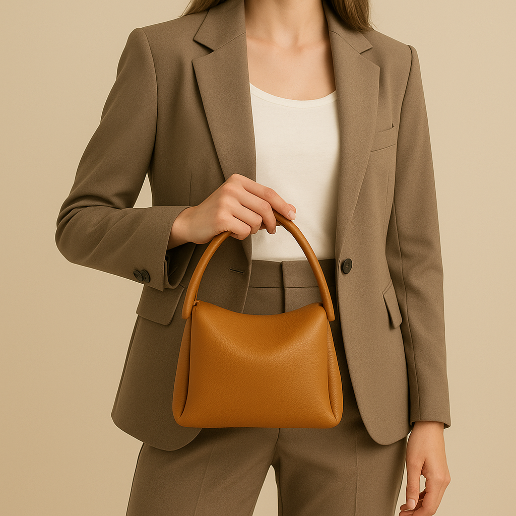 Bolsa Couro Luminoso