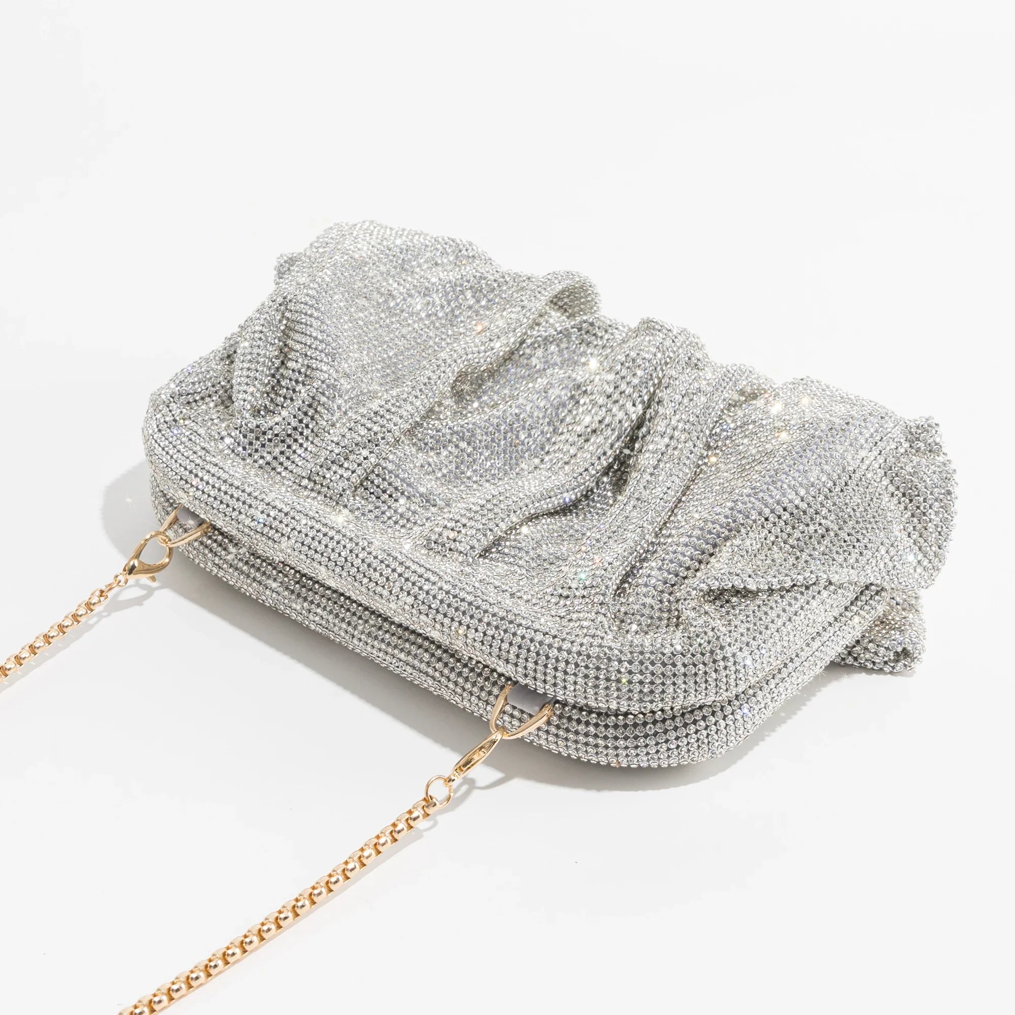 Bolsa Brilho Cristal